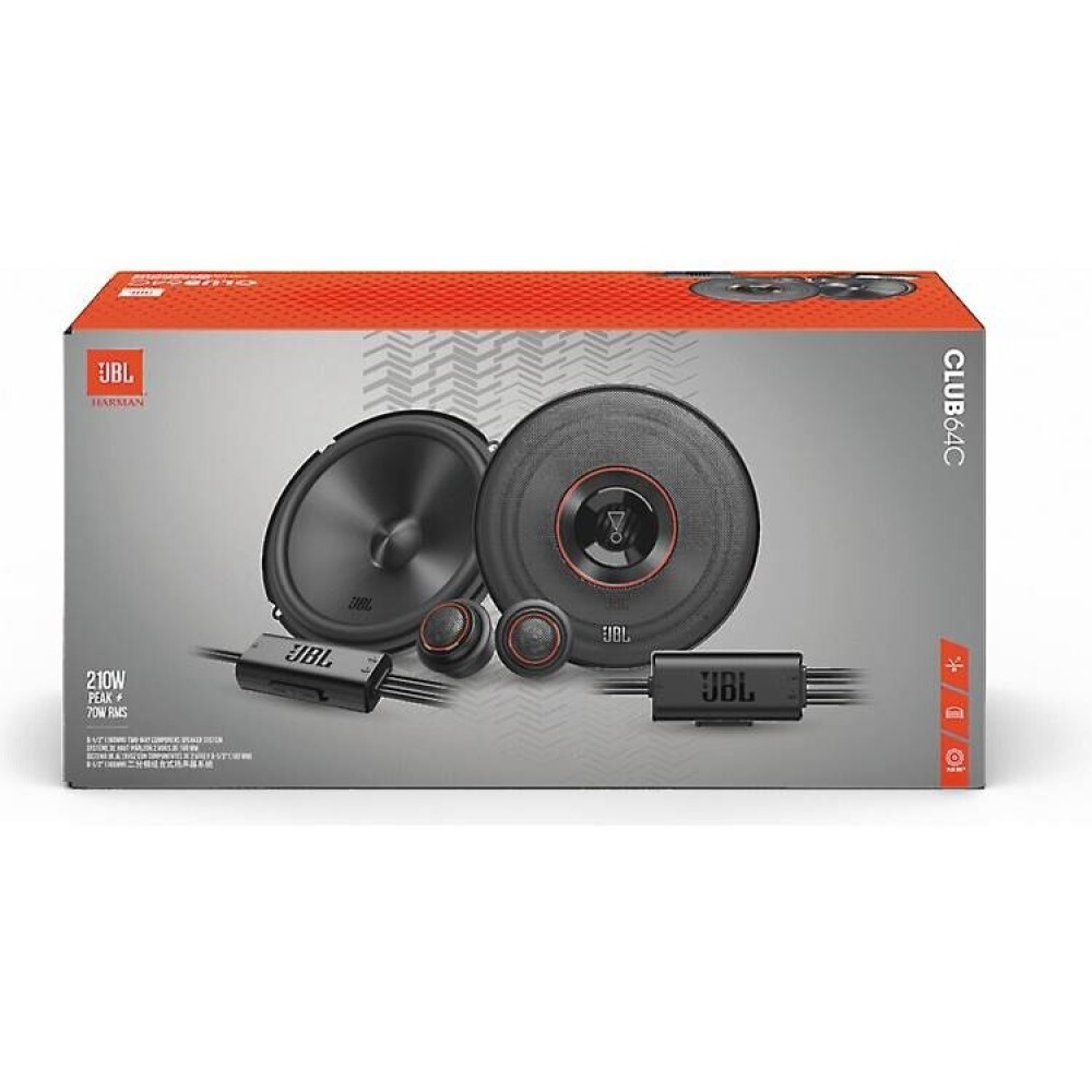 Компонентні автомобільні динаміки JBL CLUB 64C (6-6.5″ 16-17 см) 70W
