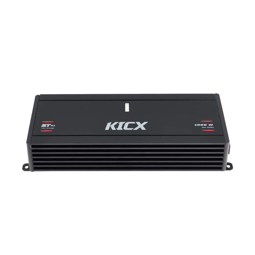 Одноканальний підсилювач звуку Kicx ST D1 моноблок