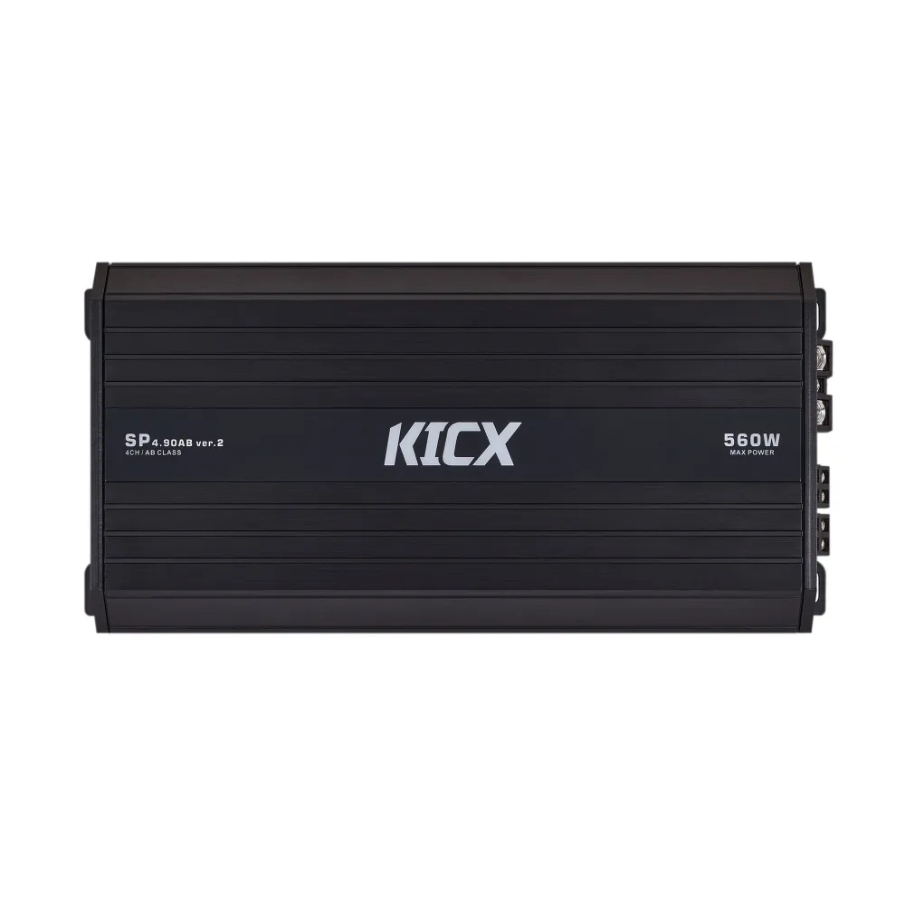 Чотириканальний підсилювач звуку Kicx SP 4.90AB ver.2