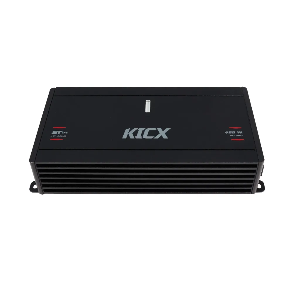 Чотириканальний підсилювач звуку Kicx ST D4