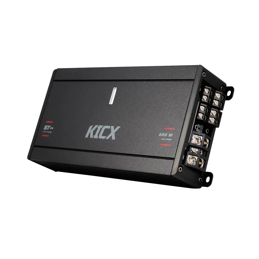 Чотириканальний підсилювач звуку Kicx ST D4