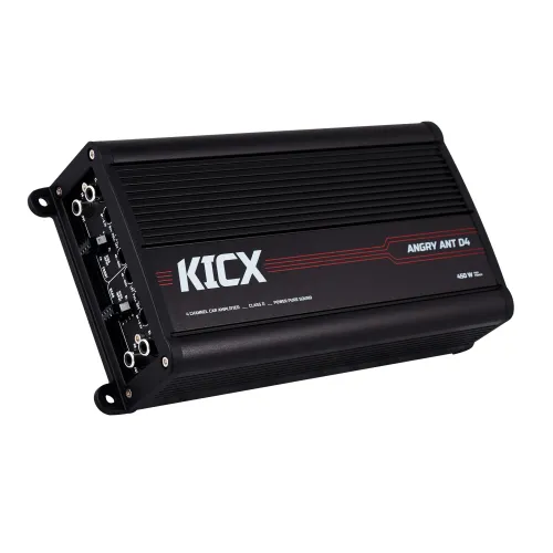 4-х канальний підсилювач звуку Kicx Angry Ant D4