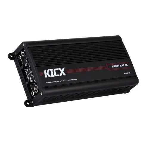 4-х канальний підсилювач звуку Kicx Angry Ant F4