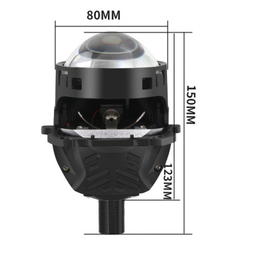 Светодиодные Bi-LED линзы Drivex ULTRA Ref 3.0" 65/78W 5800K