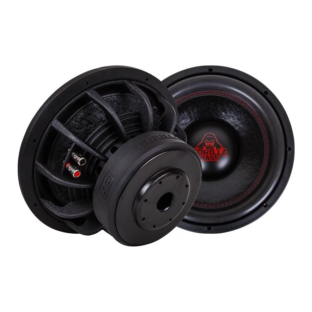 Сабвуфер для автомобиля Kicx Gorilla Bass E12 (2+2 Om)
