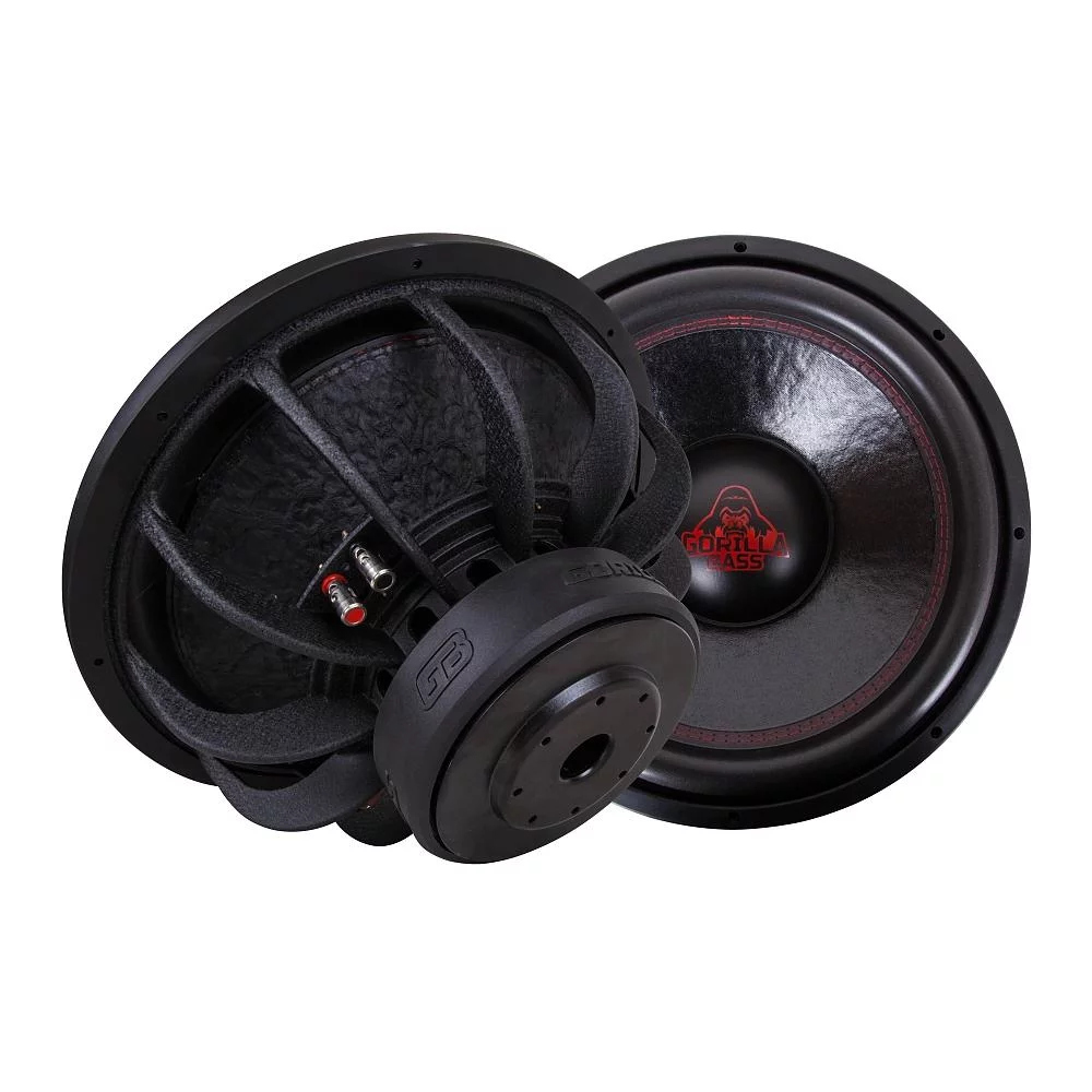 Сабвуфер для автомобиля Kicx Gorilla Bass E15 (2+2 Om)
