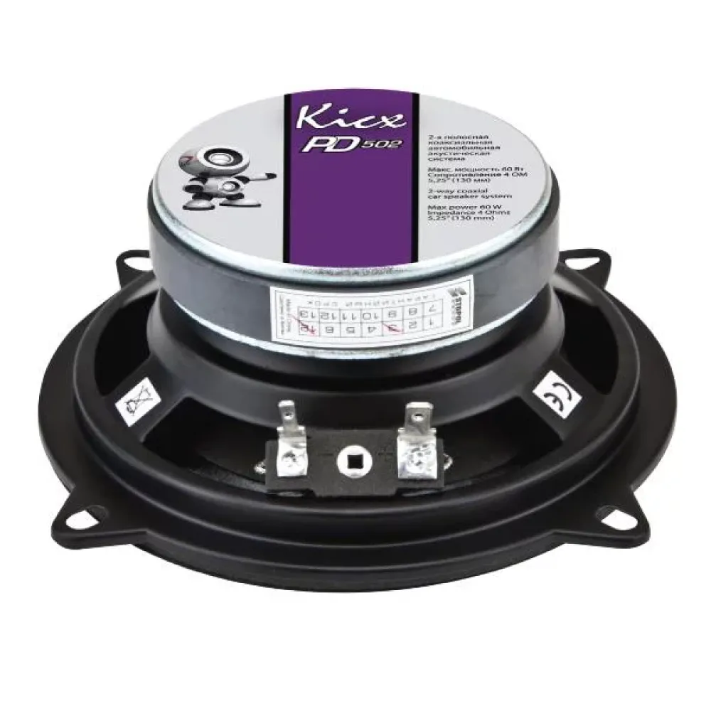 Коаксіальні динаміки Kicx PD 502 (5-5.5″ 13-14 см) 30W