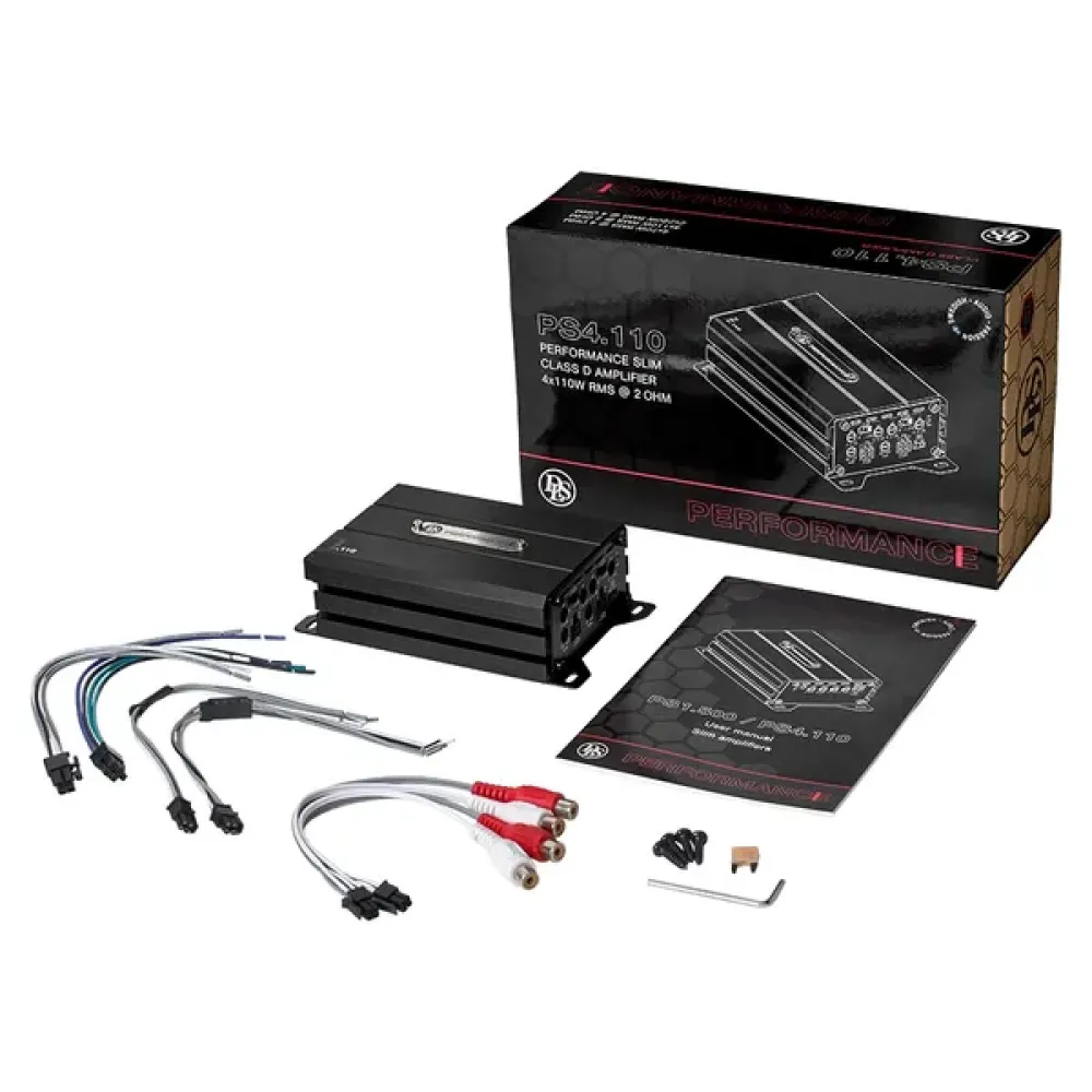 4-канальный усилитель DLS Performance Slim PS4.110