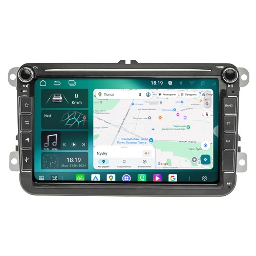Android магнітола для VAG Group (4x64 DSP CarPlay Android Auto) 8"