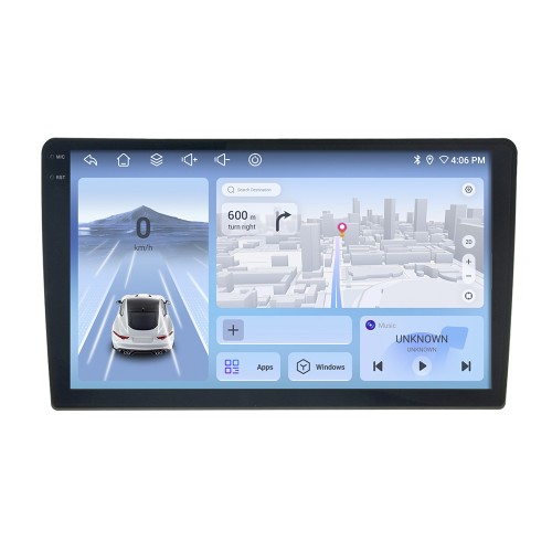 Автомобільна Android магнітола CYCLONE C9-009 (4G CarPlay DSP) 9 дюймів
