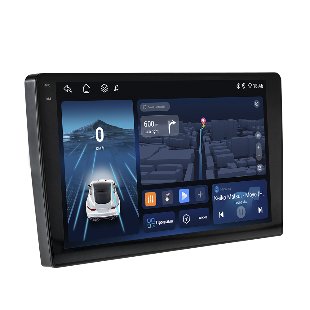 Автомобільна Android магнітола CYCLONE C9-009 (4G CarPlay DSP) 9 дюймів