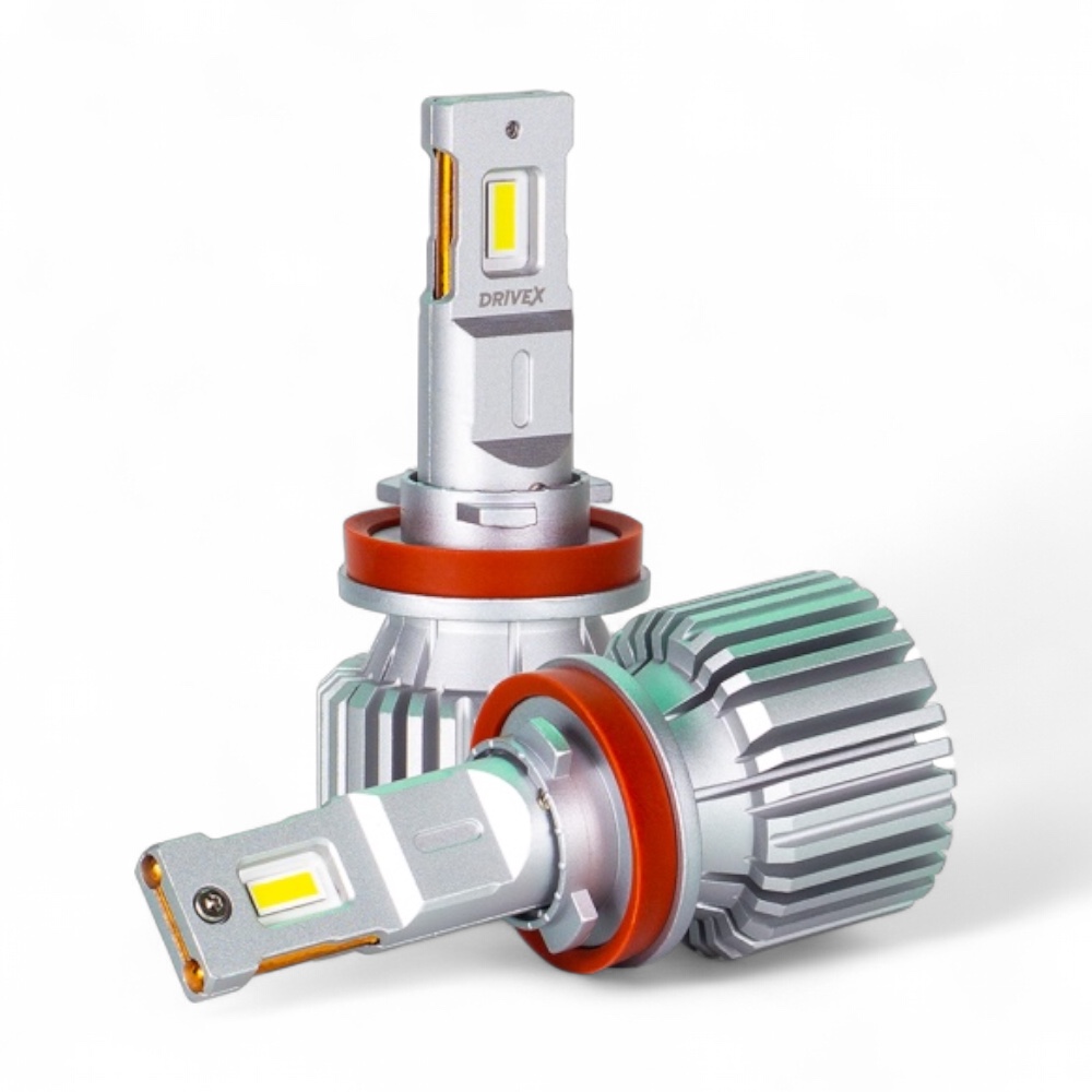 Led лампы Drivex PA-09 H11 21W 9-32V 6000K с пассивным охлаждением