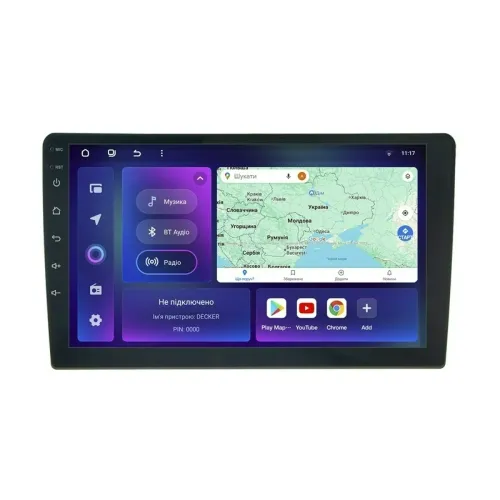 Автомобільна Android магнітола DECKER TS9-002 (4x32 Gb) 9 дюймів CarPlay AndroidAuto 4G