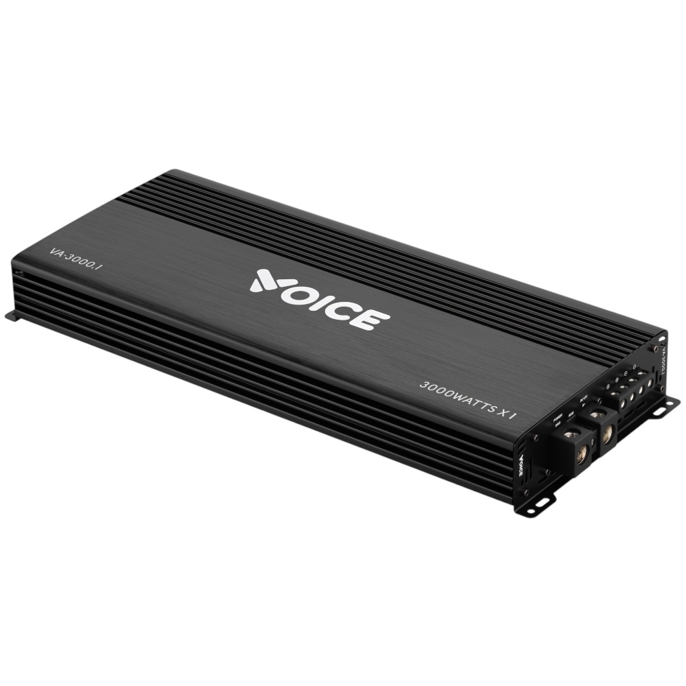 Автомобільний одноканальний підсилювач звуку Voice VA-3000.1 - потужний моноблок
