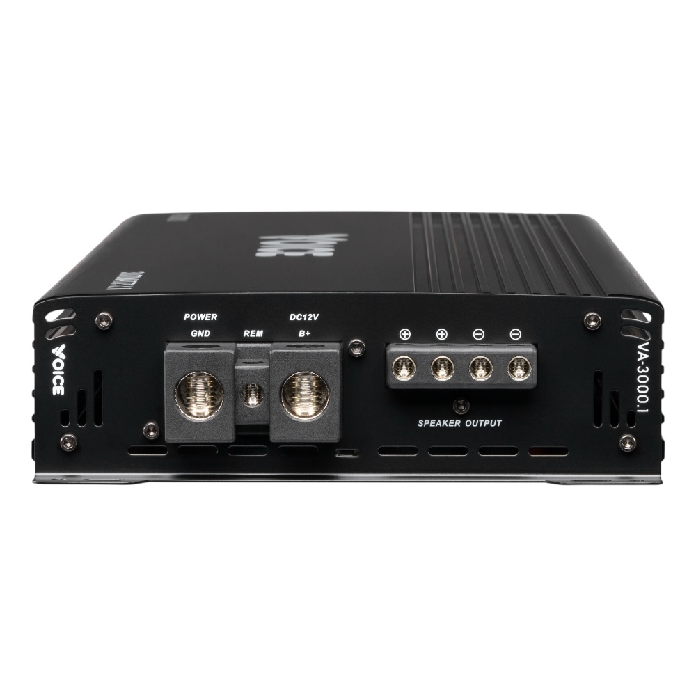 Автомобільний одноканальний підсилювач звуку Voice VA-3000.1 - потужний моноблок