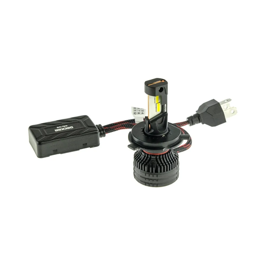 Світлодіодні лед лампи DECKER PL-08 H4 65W 5000K (комплект)