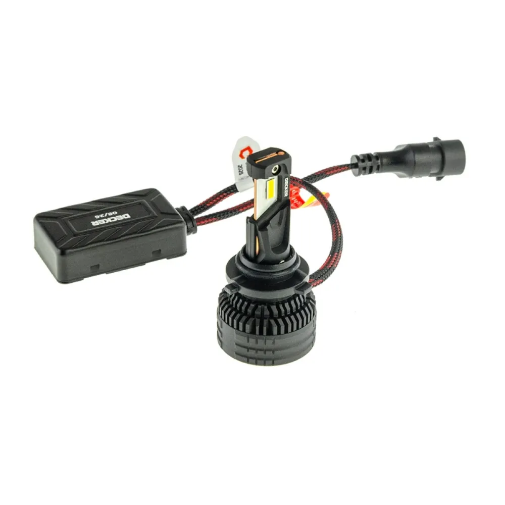 Світлодіодні лед лампи DECKER PL-08 HB4 (9006) 65W 5000K (комплект)