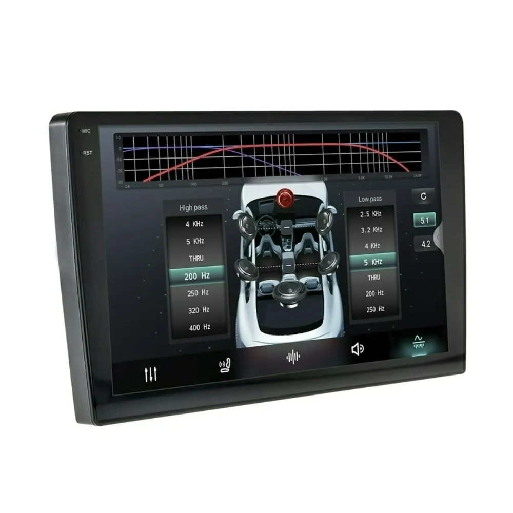 Android автомагнітола DECKER D10-004 DSP (6x128 DSP) 10"