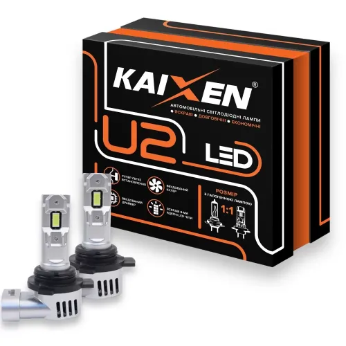 Led лампи Kaixen U2 HIR2 (9012) 6000K 30W