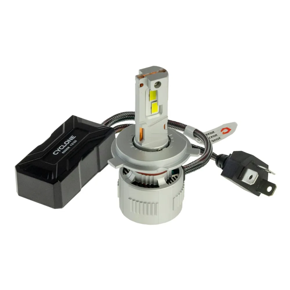 Світлодіодні лед лампи CYCLONE Type-52 H4 100W 9-60V (2 шт.)
