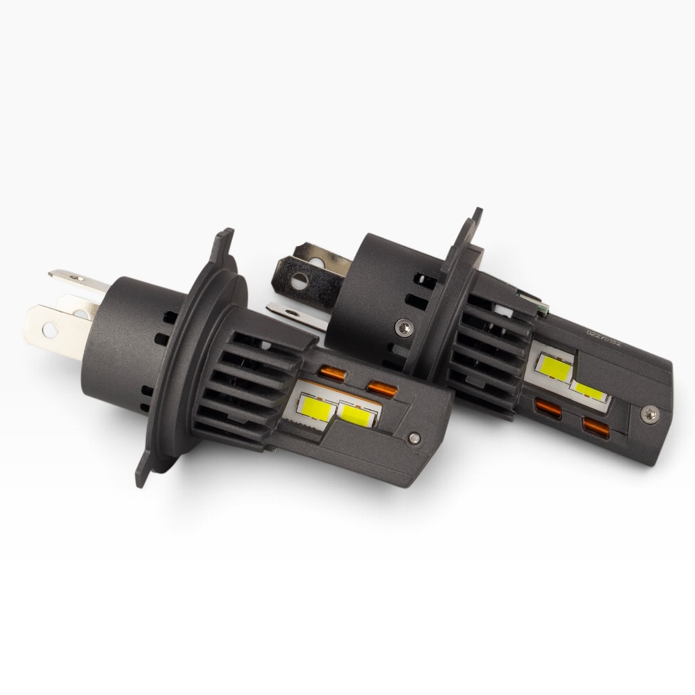 Світлодіодні Led лампи Drivex HS-03 H4 70W (2x35W) 6000K compact