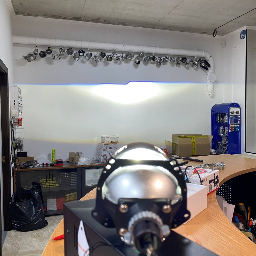 Світлодіодні лінзи у фари DriveX Bi Led Q1 3,0" 38W 5000K 12V