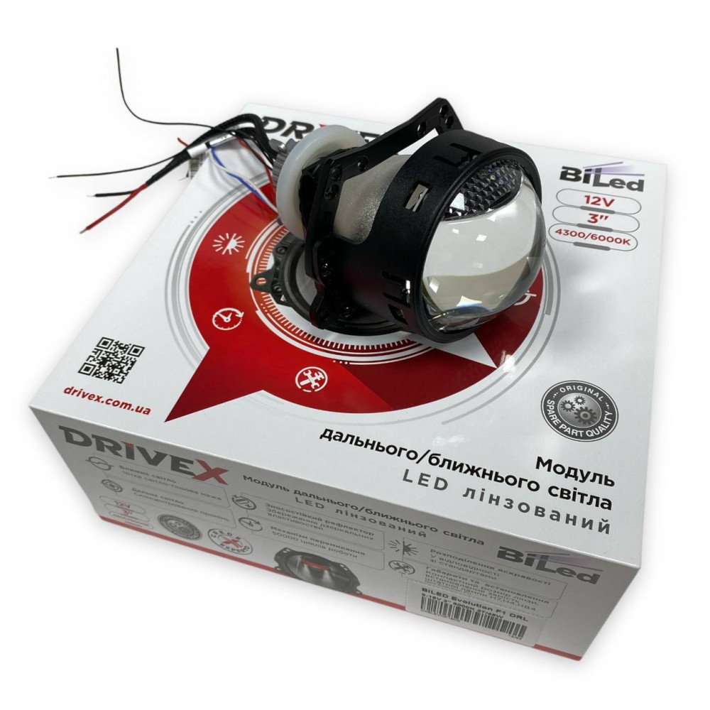 Bi-Led DriveX Evolution F1 DRL 6000K 3.0
