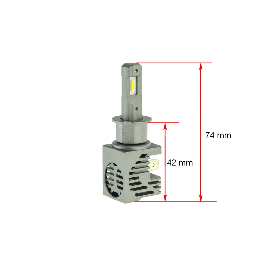 Led лампи CYCLONE LED H3 5000K 4600LM TYPE 33 (2 шт.)