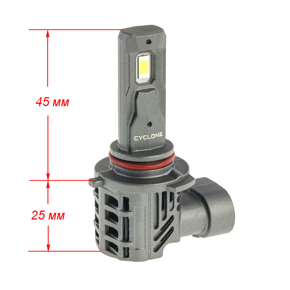 Led лампы CYCLONE LED HB3 (9005) 5500K TYPE 43 (2 шт.)
