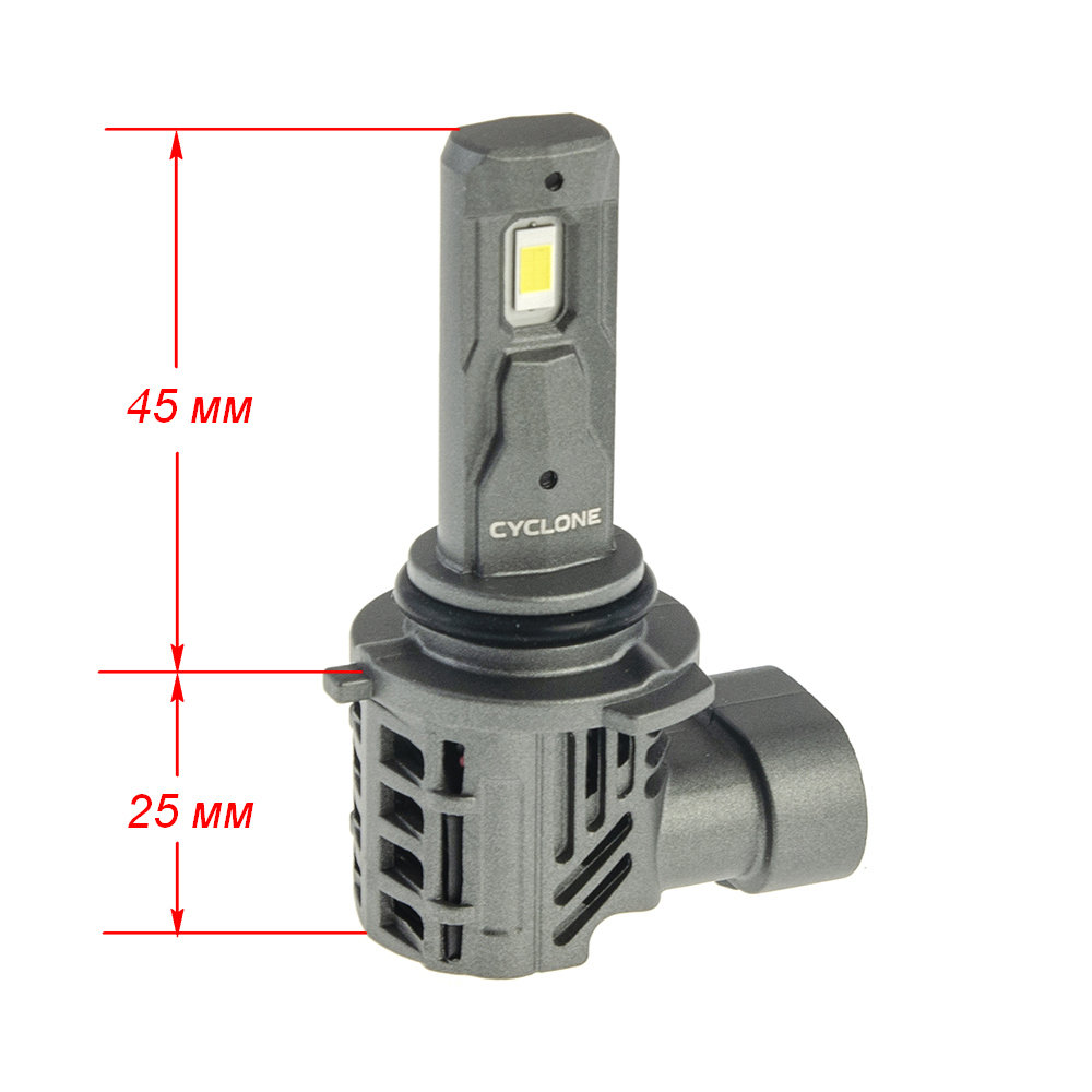 Led лампи CYCLONE LED HB4 (9006) 5500K TYPE 43 (2 шт.)