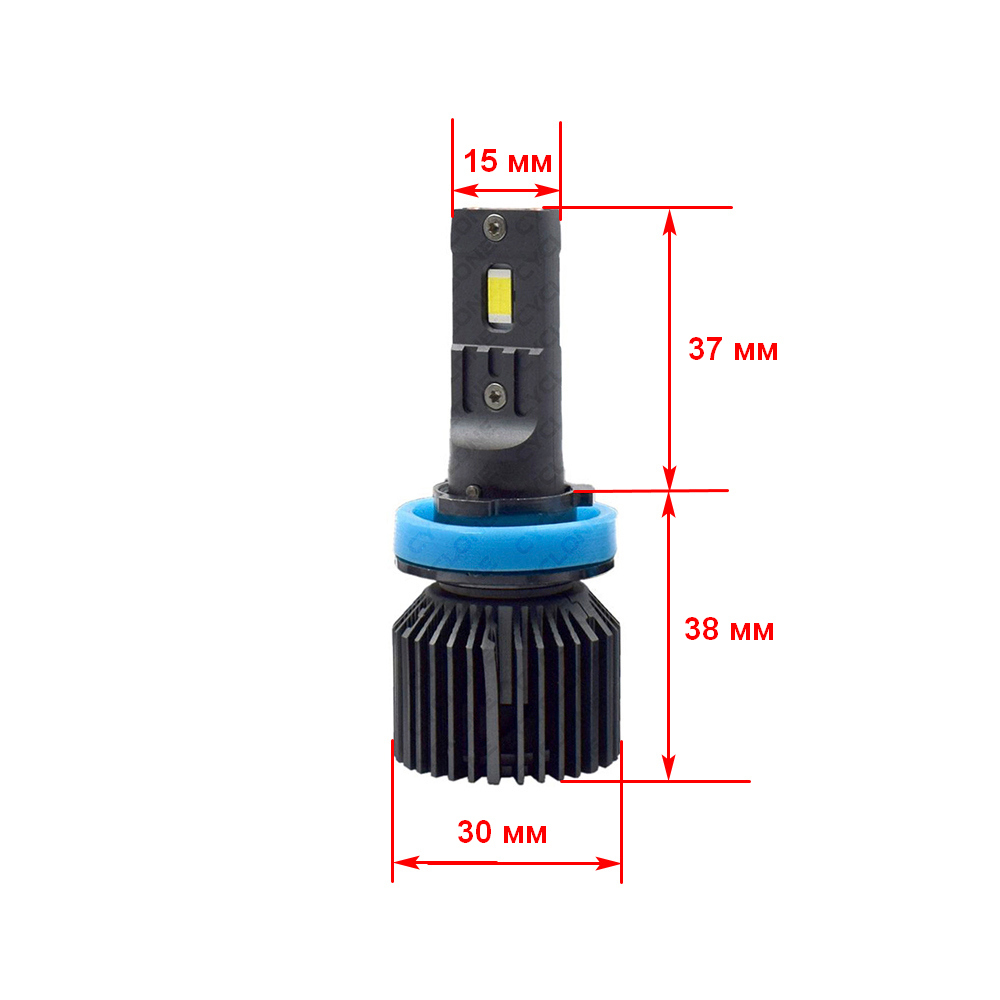 Led лампы CYCLONE Type 45 H11 60W (2 шт.)