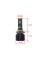 Led лампи CYCLONE Type 45 HB3 (9005) 60W (2 шт.)