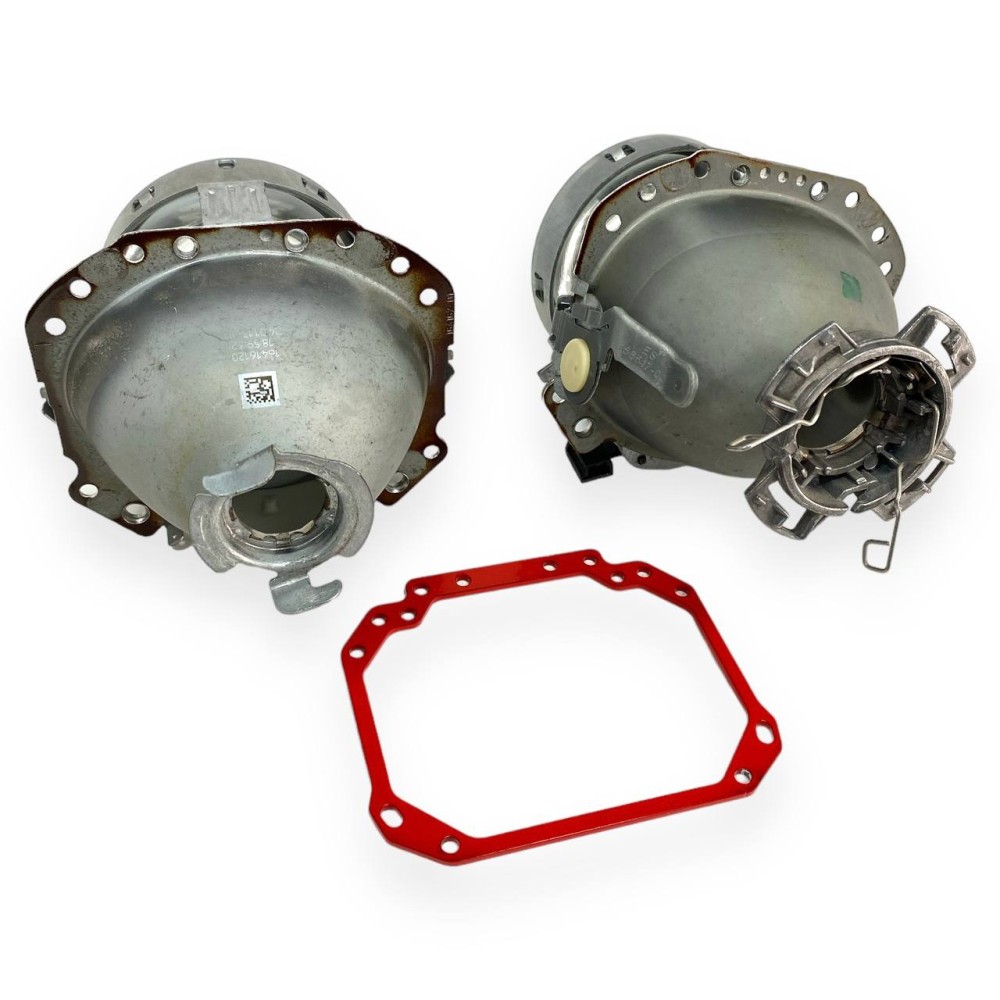 Рамки (адаптеры) для замены линз Nissan Qashqai J10 (2010-2013) без адаптива (2 шт.)