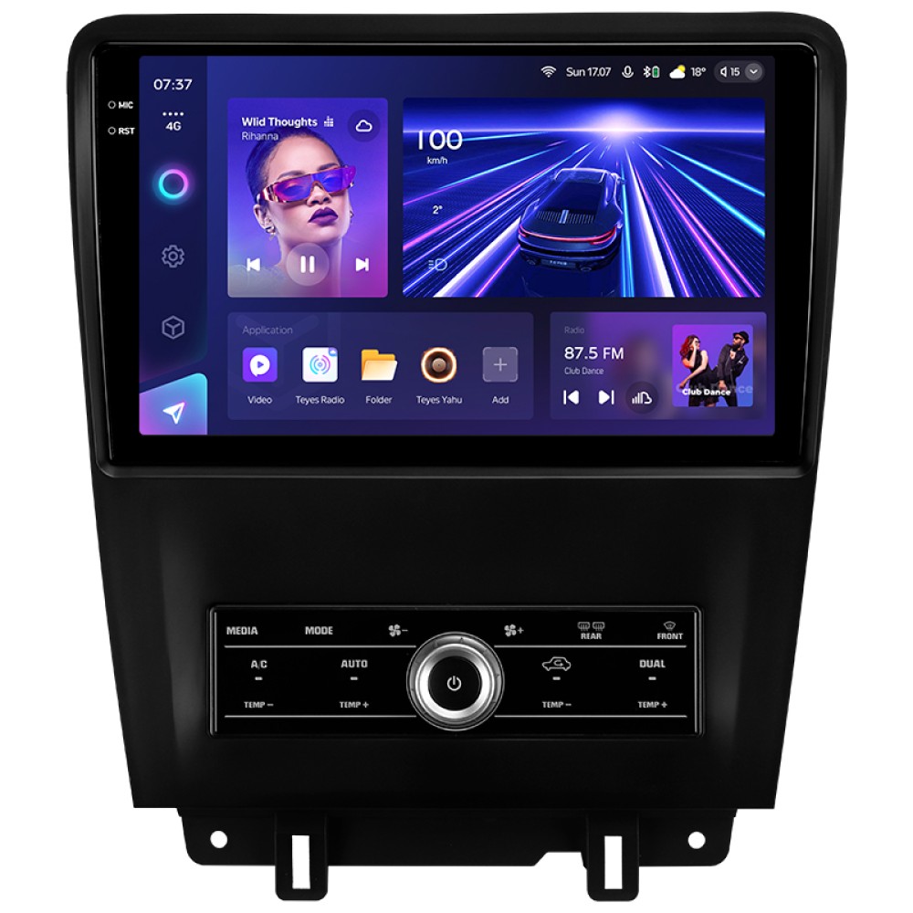 Штатна магнітола Teyes CC3 4+32 Gb Ford Mustang V S-197 2009 - 2014 10" 2k