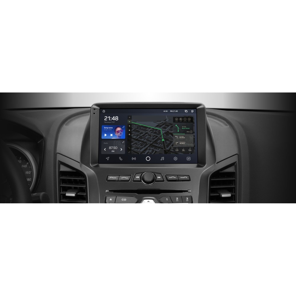 Штатна магнітола AMS T910 6+128 Gb Ford Ranger 3 (F1) 2011-2015 9" (L1)