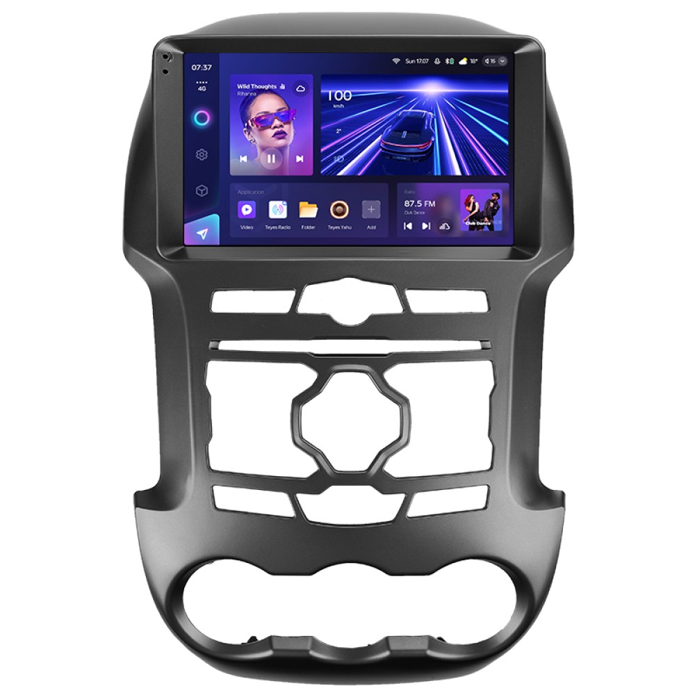 Штатна магнітола Teyes CC3 6+128 Gb з коловим оглядом 360° Ford Ranger 3 (F1) 2011-2015 9" 2k (L1)