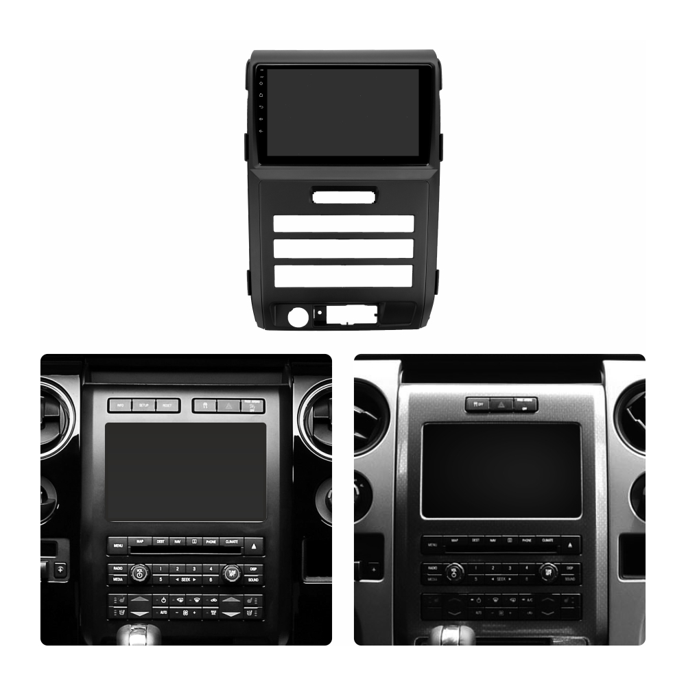 Автомобільна штатна магнітола SIGMA PRO 9464 ANDROID 12 4+64 Gb 4G DSP Ford F150 P415 Raptor 2008-2014 (F1) 9" (L2) дюймів