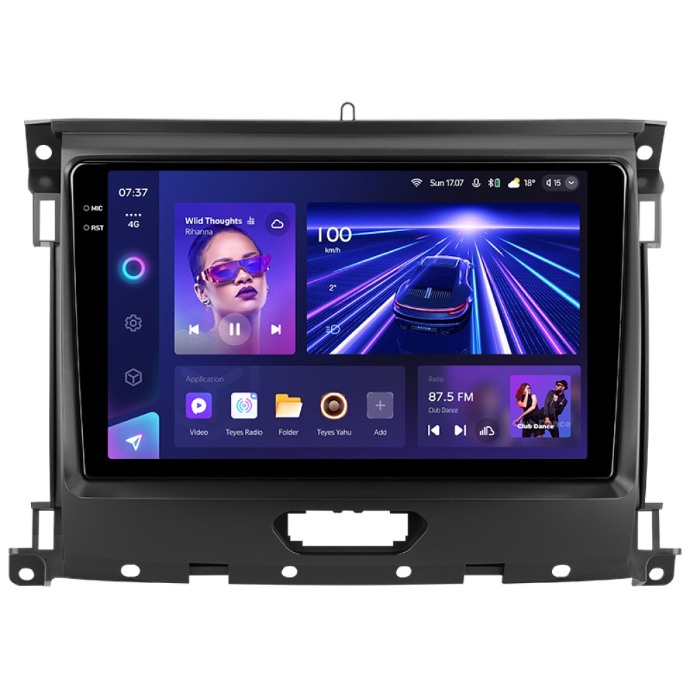 Штатна магнітола Teyes CC3 6+128 Gb Ford Ranger P703 2015-2022 (C) 9" 2k