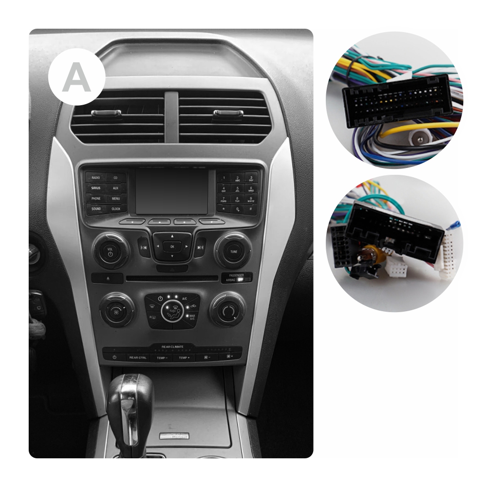 Автомобильная штатная магнитола SIGMA E10232 ANDROID 10 2+32 Gb Ford Explorer 5 2011 - 2019 (A) 10" (L3) дюймов