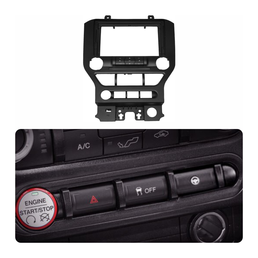 Автомобільна штатна магнітола SIGMA F9216 ANDROID 10 2+32 Gb Ford Mustang VI S550 (F1) 2014-2021 9" (L1)
