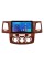 Штатна магнітола FORS.auto FS 1 LITE для Toyota Fortuner/Vigo/Hilux (1+32Gb, 9", Manual AC, wooden) 2007-2014