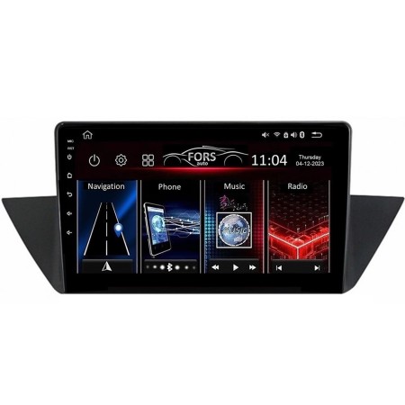 Штатна магнітола FORS.auto FS 1 LITE для BMW X1 (1+32Gb, 10") 2009-2015