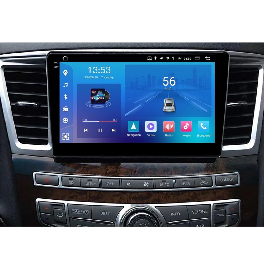 Штатна магнітола FORS.auto FS 2 ULTRA для Infiniti QX60 (2+32Gb, 9") 2013-2016