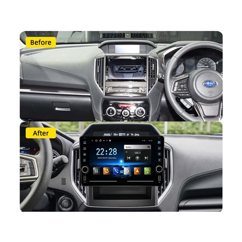 Штатна магнітола FORS.auto K150 для Subaru Impreza/Forester (2+32Gb, 8") 2017-2020