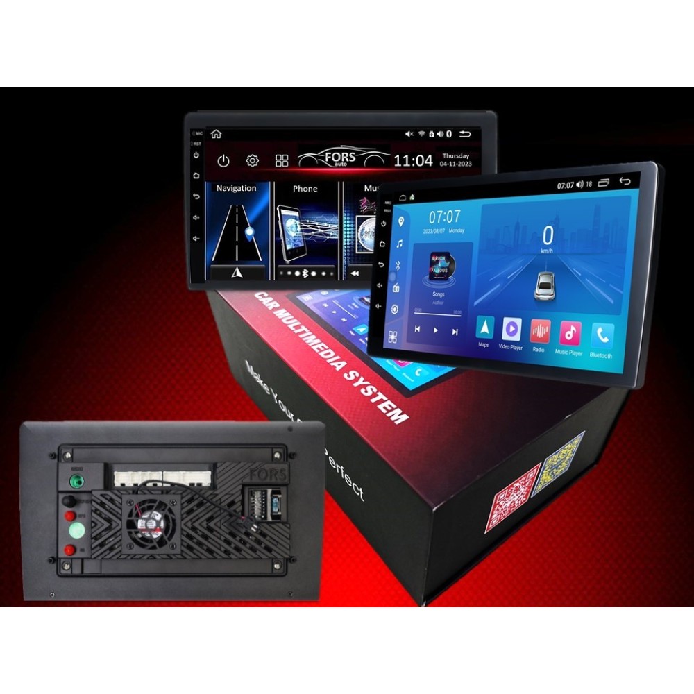 Штатна магнітола FORS.auto FS 1 LITE для Toyota Yaris/Vitz (1+32Gb, 9") 2010-2014
