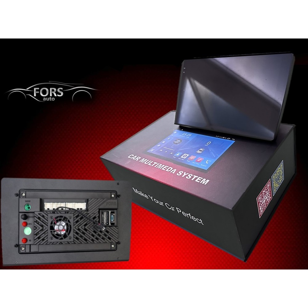 Штатна магнітола FORS.auto FS 2 ULTRA для Toyota Yaris/Vitz/Platz (2+32Gb, 9", silver) 2005-2011