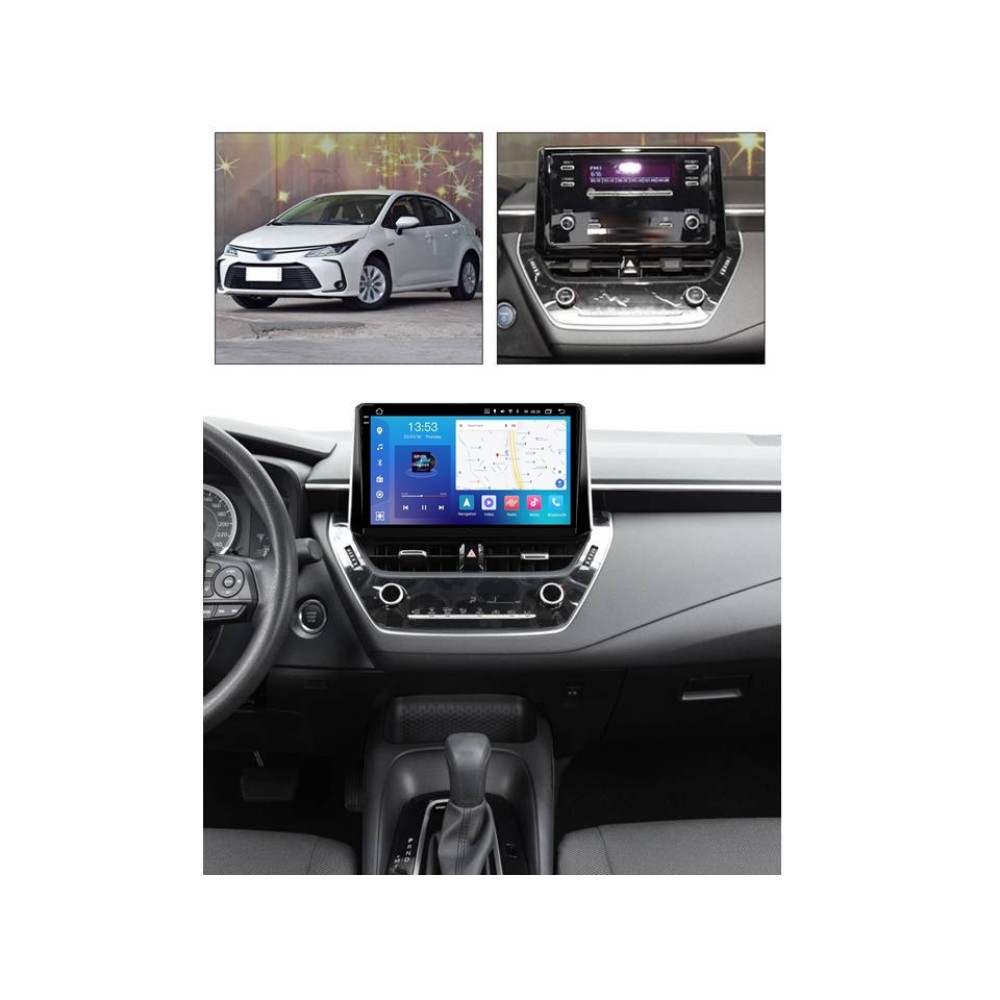 Штатна магнітола FORS.autoS FS 2 PRO для Toyota Corolla/Auris (2+32Gb, 10") 2018-2019