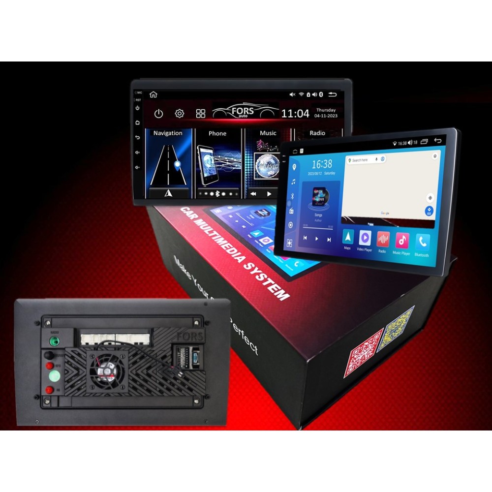 Штатна магнітола FORS.auto FS 2 PRO для Mazda Tribute 2006-2008/Ford Escape (2+32Gb, 9") 2010+