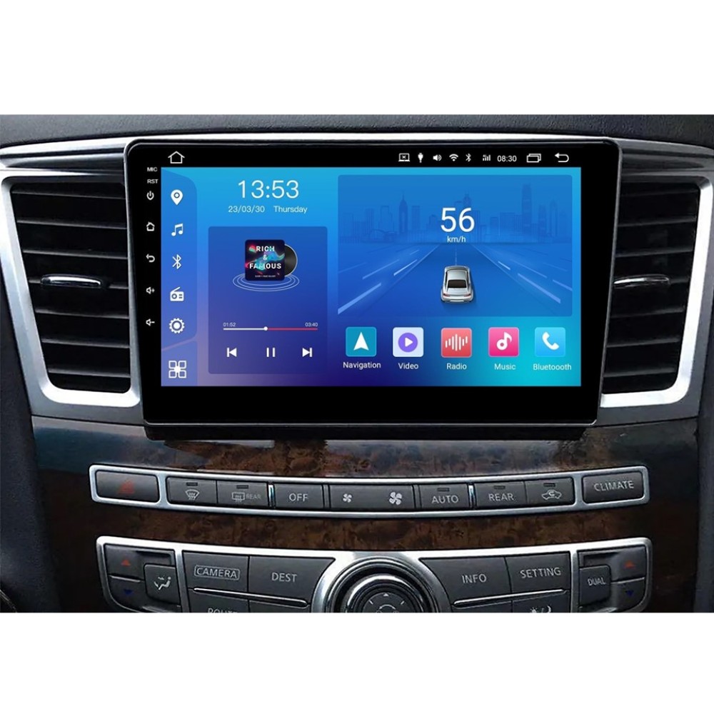 Штатна магнітола FORS.auto FS 1 LITE для Infiniti QX60 (1+32Gb, 9") 2013-2016