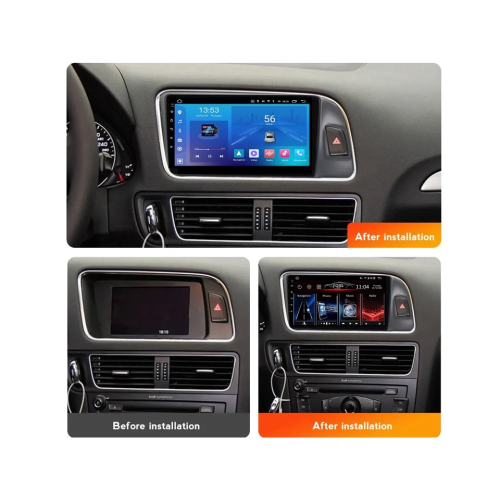 Штатная магнитола FORS.auto FS 1 LITE для Audi Q5 (1+32Gb, 9") 2009-2018